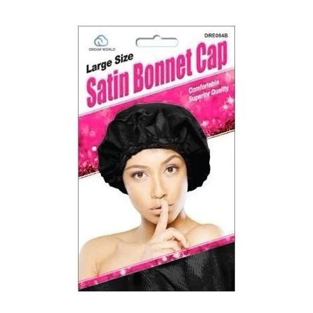 Dream World Large Size Satin Bonnet Cap DRE084B