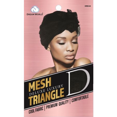 Dream World Mesh Triangle Black 145