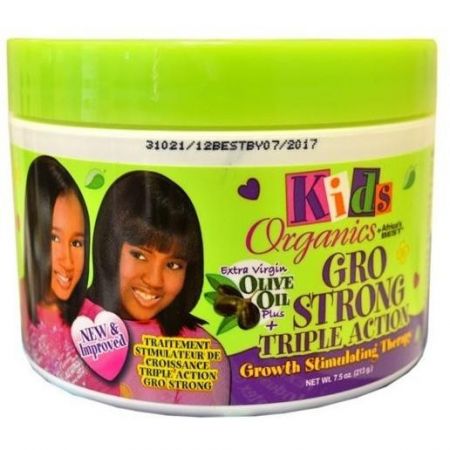Africas Best Kids Organics Gro Strong Triple Action Growth Therapy 7.5oz