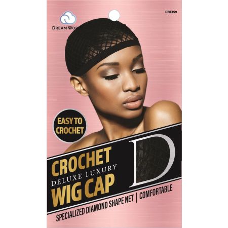 Dream World W-Weaving Crochet Wig CA Black DRE159