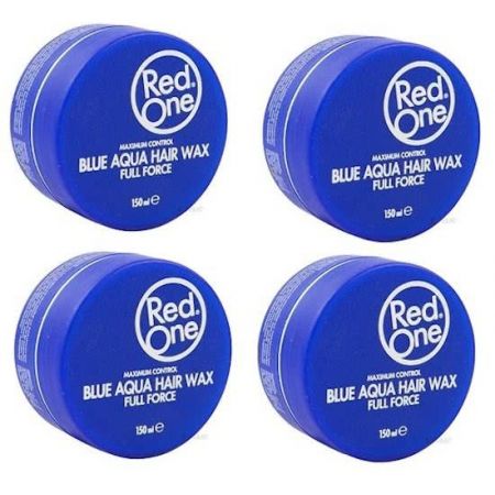 Red One Blue Hair Wax 150ml 4x