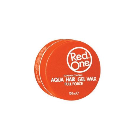 Red One Aqua Hair Gel Wax Orange 150ml