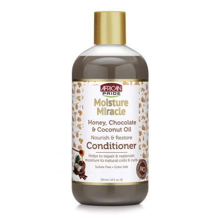 African Pride Moisture Miracle Honey, Chocoloate & Coconut Oil Conditioner 354 ml
