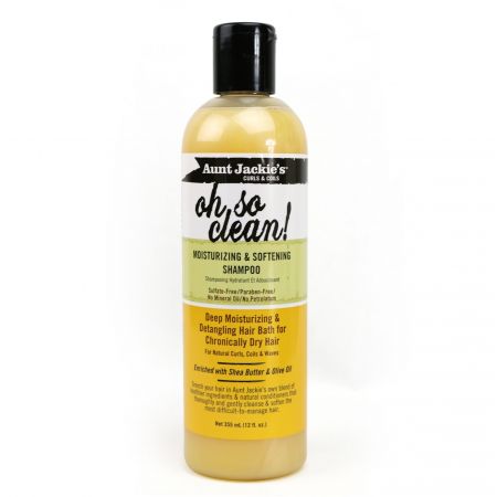 Aunt Jackie's Curls & Coils Oh So Clean! Moisturizing & Softening Shampoo 355ml