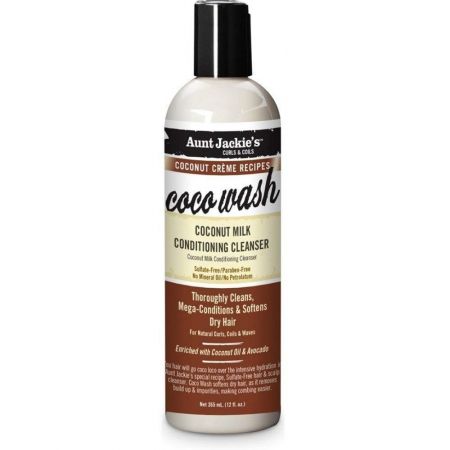 Aunt Jackie's Coco Wash Coconut Milk Conditioning Cleanser 355ml
