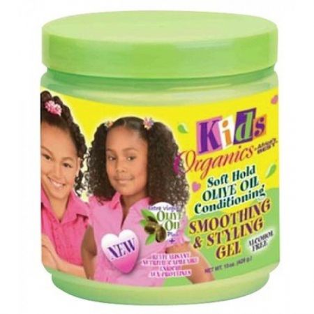 Africas Best Kids Organics Soft Hold Olive Oil Smoothing & Styling Gel 425gram