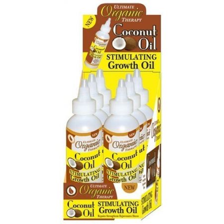 Ultimate Organic Therapy Coconut Oil Stimulating Growth Oil 4 oz