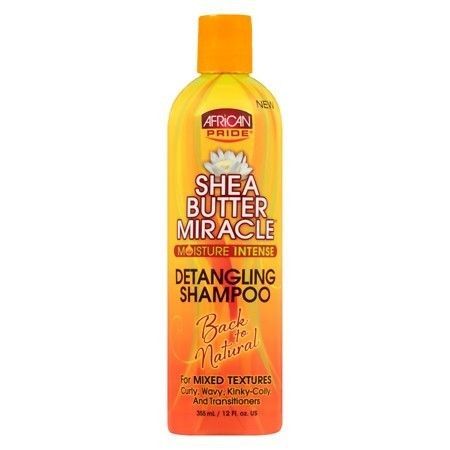 African Pride Shea Butter Miracle Detangling Shampoo 355 ml