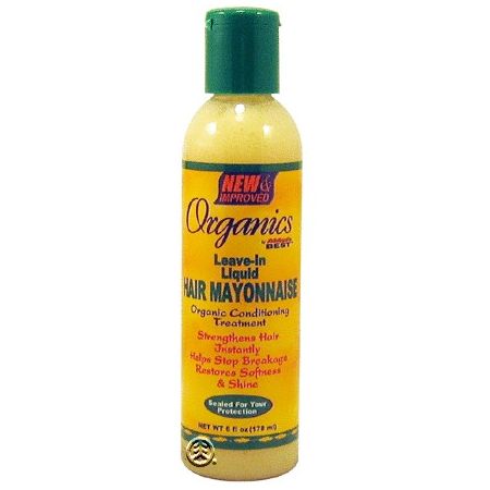 Africas Best Organics Leave-In Liquid Hair Mayonnaise 177 Ml