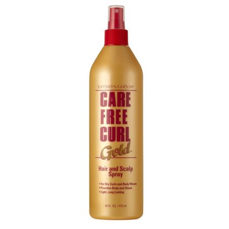 Care Free Curl Gold Hair & Scalp spray 16oz