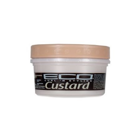 Eco Custard Conditioning Shining & Styling Cream Macadamia Oil 8 oz