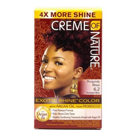 Creme Of Nature Exotic Shine Color With Argan Oil  6.2 Burgundy Blaze