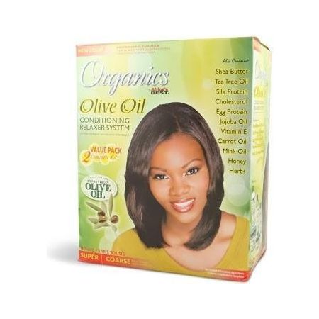 Africas Best Organics Olive Oil Conditioning Relaxer-Super Coarse