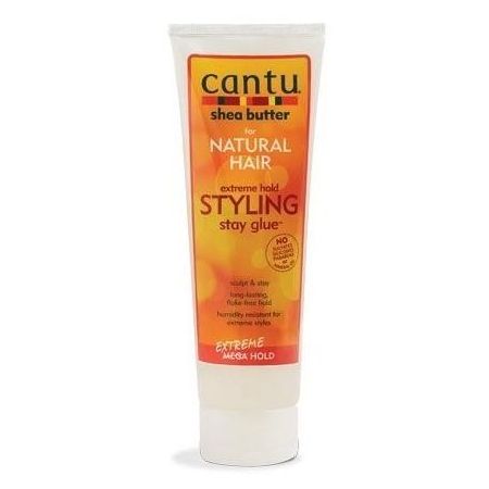 Cantu Shea Butter Natural Hair Extreme Hold Styling Stay Glue 227 Gr