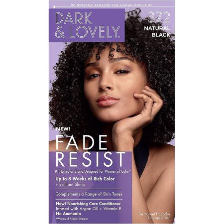 Dark & Lovely Hair Color 372 Natural Black
