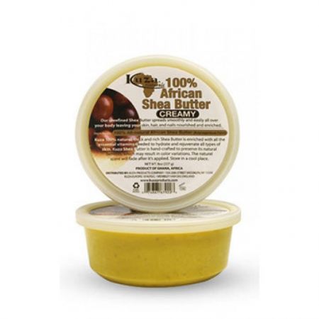 Kuza 100% African Shea Butter Creamy Yellow  8 oz