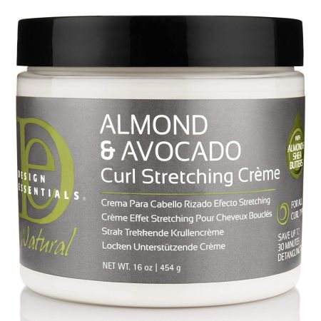 Design Essentials Almond & Avocado Curl Stretching Cream 454gr