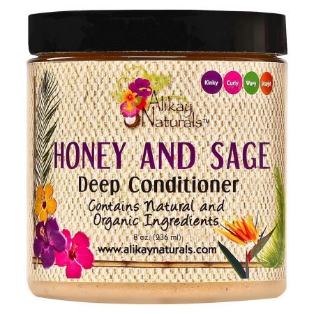 Alikay Naturals Honey and Sage Deep Conditioner 8oz / 227g