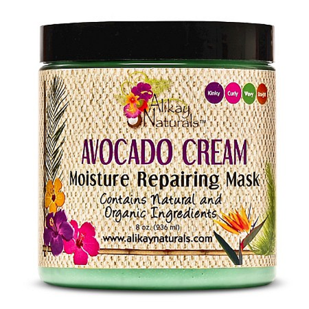 Alikay Naturals Avocado Cream Moisture Repairing Mask 8oz / 227g