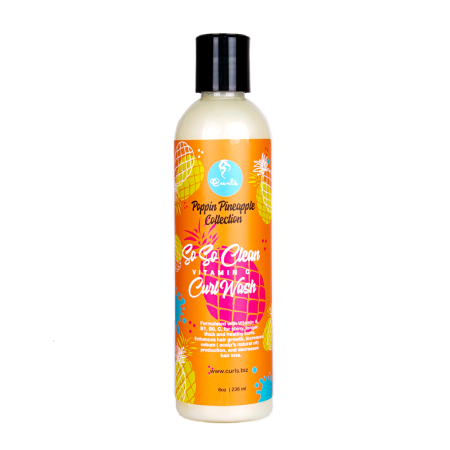 Curls Poppin Pineapple So So Clean Vitamine C Curl Wash 236ml
