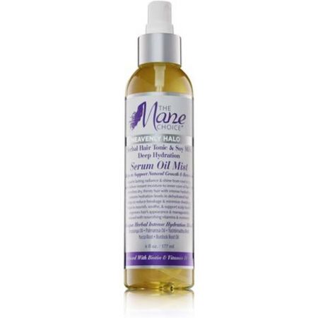 The Mane Choice Heavenly Halo Herbal Hair Tonic & Soy Milk Deep Hydration Serum Oil Mist 177ml