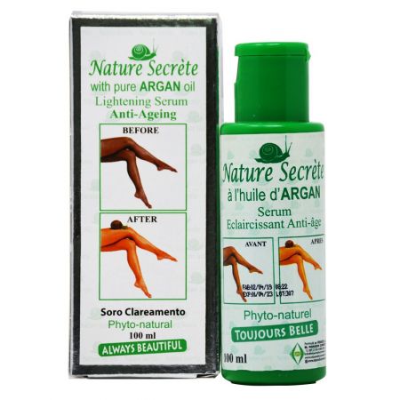 Nature Secrete Argan Oil Lightening Serum Anti Ageing 3.3 oz / 100 ml