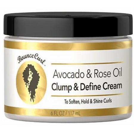 Bounce Curl Avocado & Rose Oil Clump And Define Cream 6 oz / 117ml