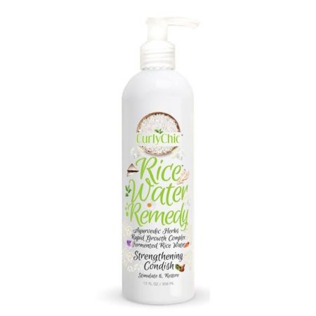 Curly Chic Ricewater Stimulating Condish Leave in conditioner 8 oz
