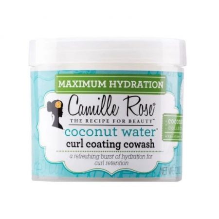 Camille Rose Coconut Water Curl Coating Cowash 12 oz