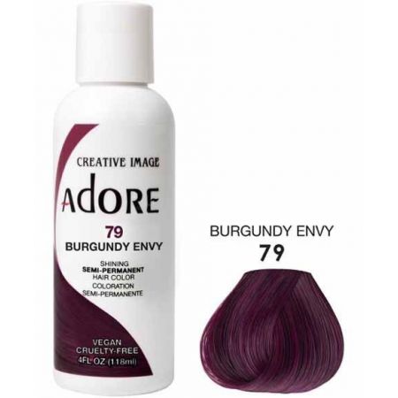 Adore Semi Permanent Hair Color 79 Burgundy Envy 118 ml