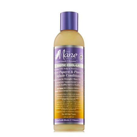 The Mane Choice Exotic Cool Laid Sweet Papaya & Pineapple Infinite Conditioner,Rinse Out, Leave-In, Co-Wash, Detangler 8oz