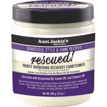 Aunt Jackie's Grapeseed Rescued! Thirst Quenching Recovery Conditioner 426gr / 15oz