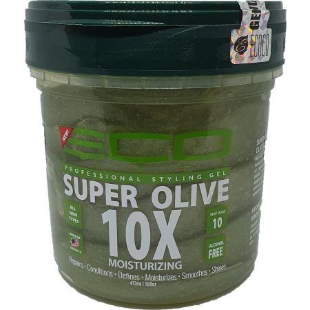 Eco Styler Styling Gel Super Olive 10X Moisturizing 473ml 