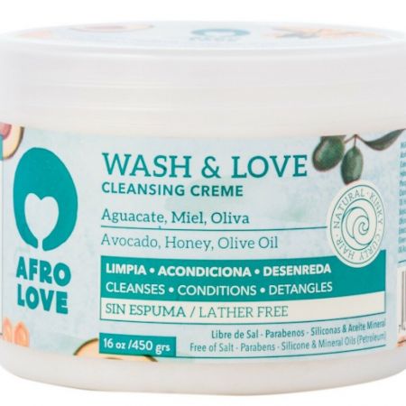 Afro Love Wash & Love Cleansing Creme 450gr