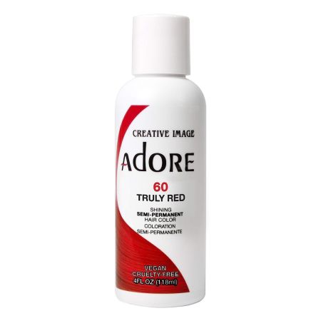 Adore Semi Permanent Hair Color 60 Truly Red 118ml