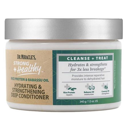 Dr. Miracles Strong + Healthy Hydrating & Strengthening Deep Conditioner 340gr