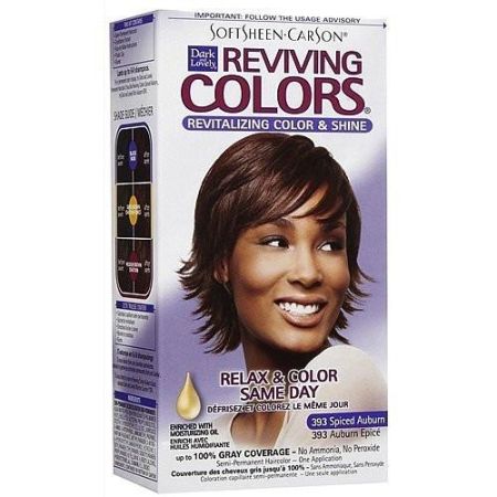 Dark & Lovely Hair Color Reviving Color 393 Spiced Auburn