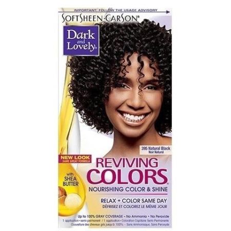 Dark & Lovely Hair Color Reviving Color 395 Natural Black