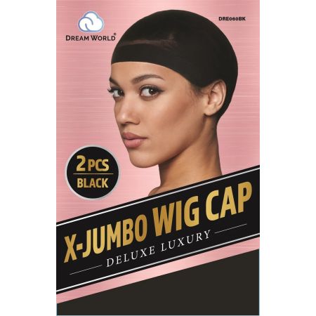 Dream World Extra Jumbo Wig Cap DRE060BK