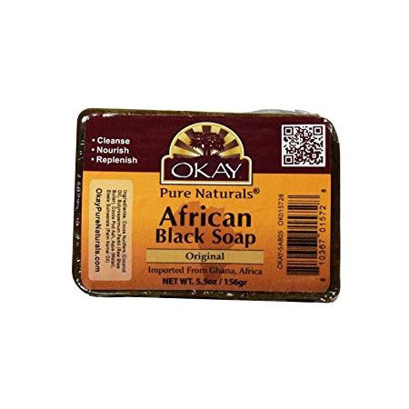 OKAY African Black Soap Original 5.5oz