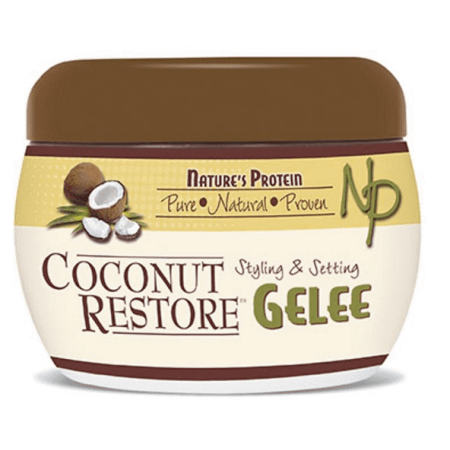 Natures Protein Coconut Restore Styling & Setting Gelee 8oz