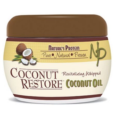 Natures Protein Coconut Restore Revitalizing Whipped Coconut Oil 8 oz