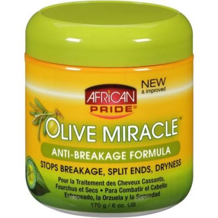 African Pride Olive Miracle Anti-Breakage  Strengthening Treatment 170 gr