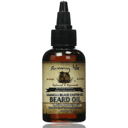 Sunny Isle Jamaican Black Castor Beard Oil 2oz