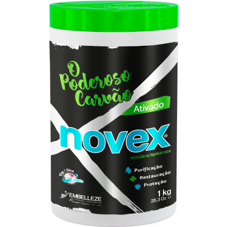 Novex Powerful Charcoal Deep Hair Mask 1kg / 35oz