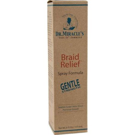 Dr. Miracle Braid Relief Spray Formula - Gentle 6 oz