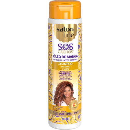 Salon Line Curls Mango Oil Shampoo 300ml