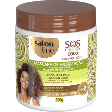 Salon Line Curls Coconut Hydration Mask 500g