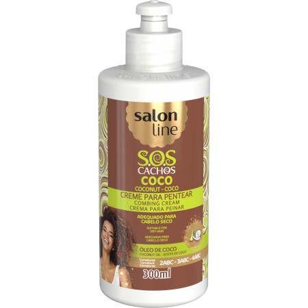 Salon Line Curls Coconut Combing Cream 300ml