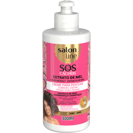 Salon Line Curls Honey Extract Combing Cream 300ml